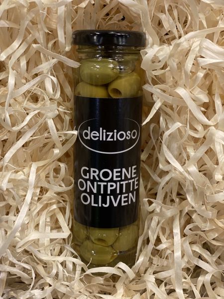 Zielone oliwki bez pestek "delizioso"