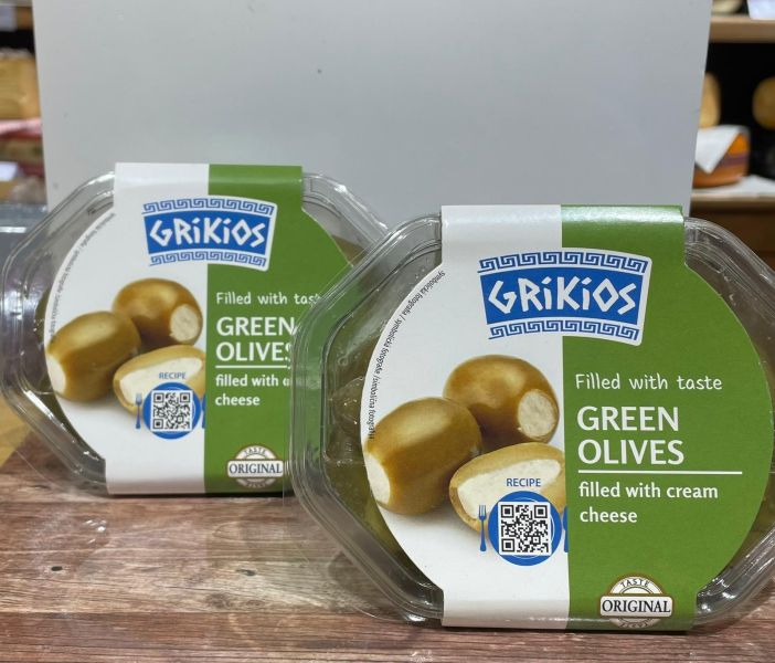 Zielone oliwki z serem